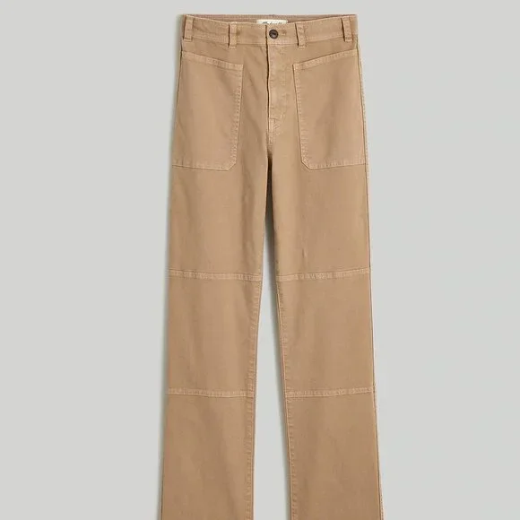 The '90s Straight Utility Pant in Garment-Dyed Canvas - Picture 7 of 7